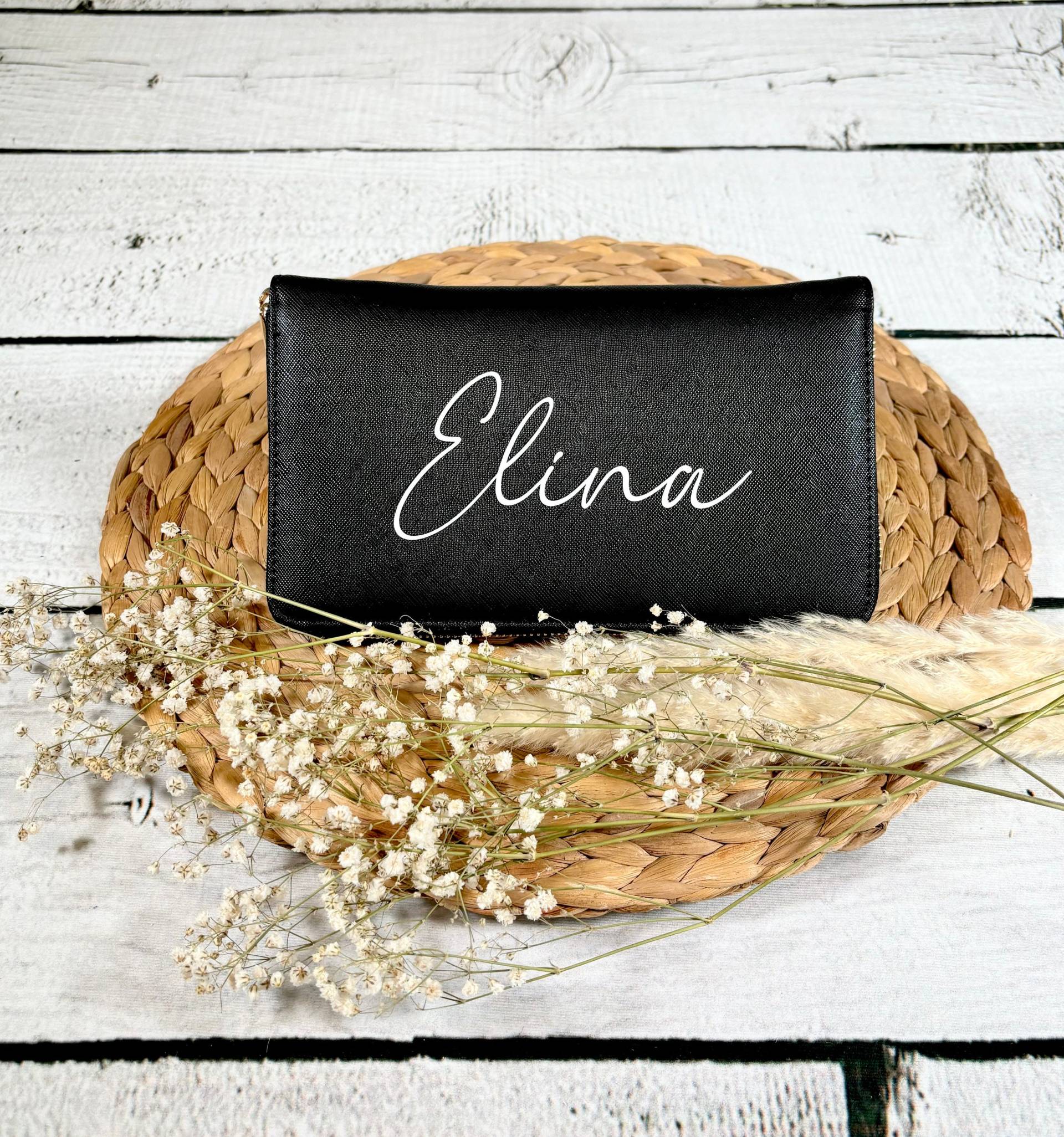 Personalisierte Schmucketui Reise Mit Initialen Und Name Veganes Leder Schmucktasche Schmuckschatulle Geschenk von naehdesigns