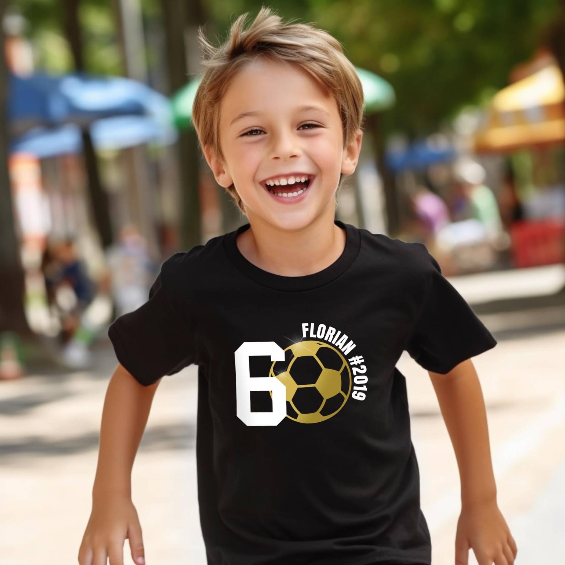 Geburtstagsshirt Fußball Hashtag | Kinder Trikot 6. Geburtstag Fußballtrikot Mit Namen & Zahl Jungen 1-10 Jahre Geburtstagsshirt Fußball Hashtag | Kinder Trikot 6. Geburtstag Fußballtrikot Mit Namen & Zahl Jungen 1-10 Jahre von naehfeinBerlin