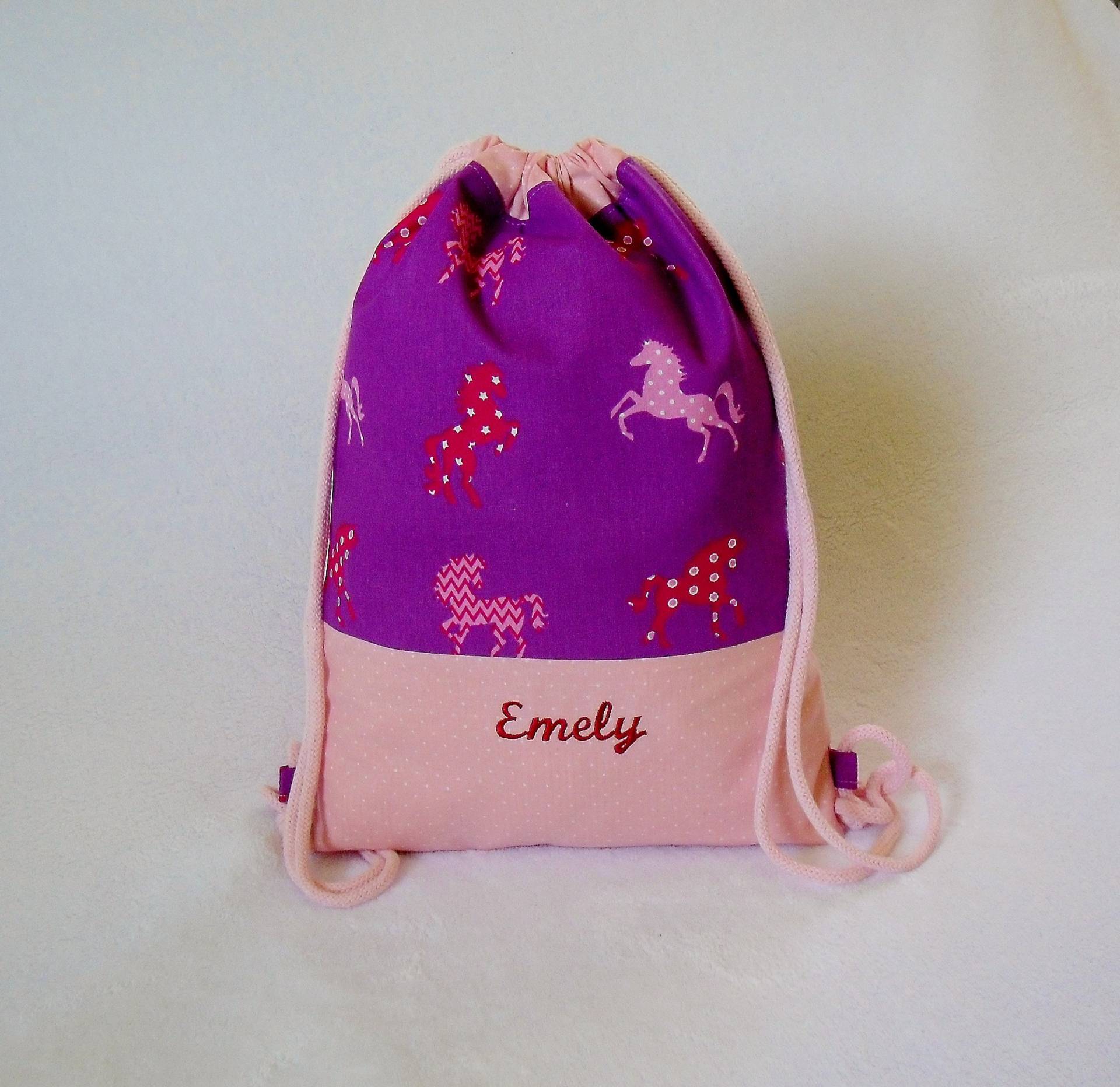 Turnbeutel, Rucksack Inkl. Namen von naehkoerbchen