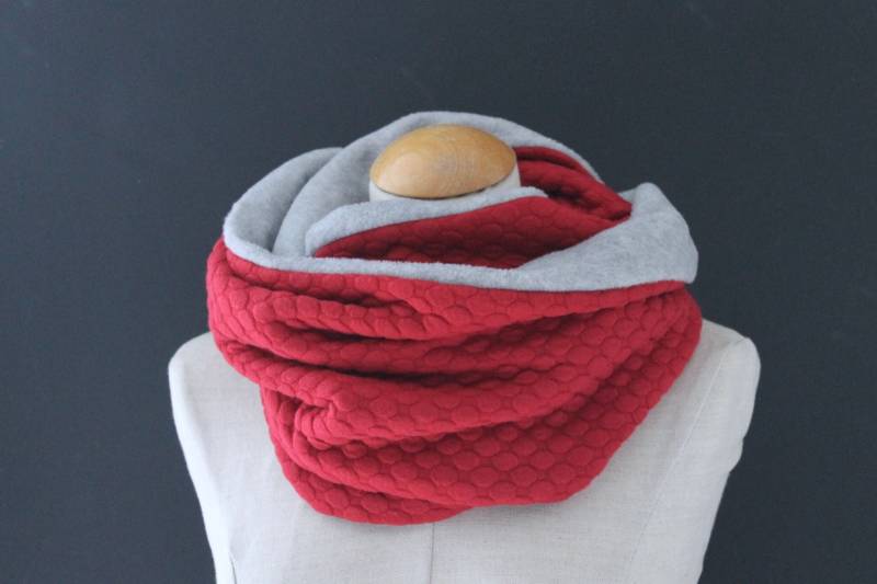 Loopschal Wickelschal Schlauchschal Schals Scarf von naehkombinat