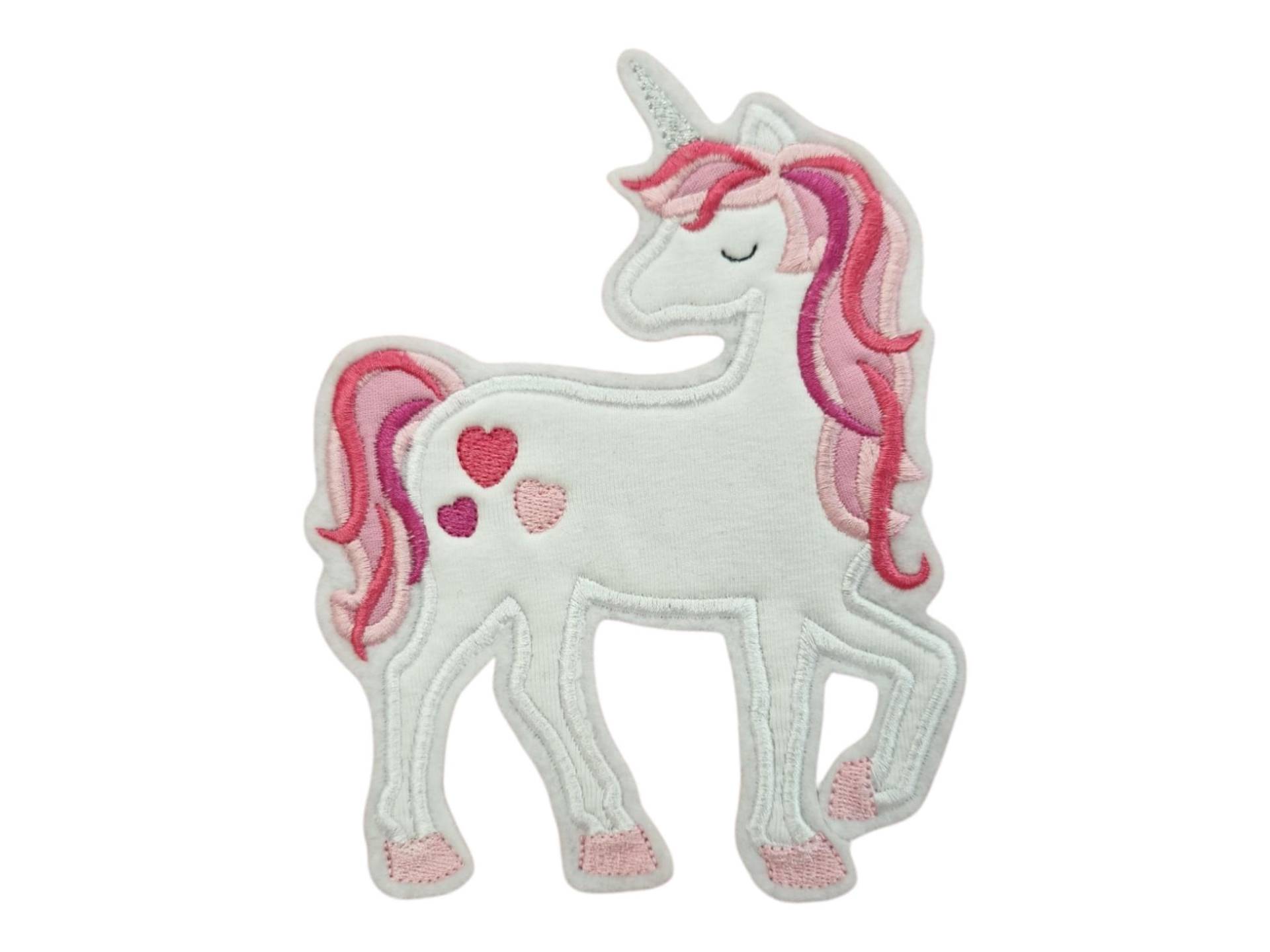 Aufnäher Applikation Einhorn Schultüte von naehschaetzchen