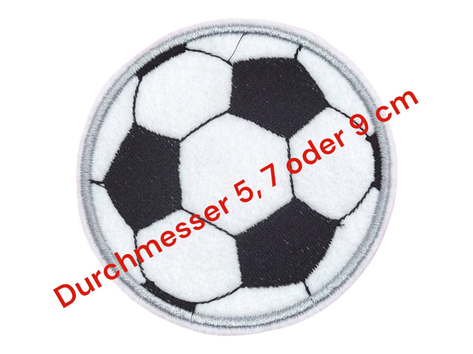 Aufnäher Applikation Fussball von naehschaetzchen