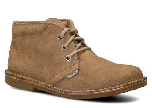 nagaba - Stiefeletten Damen - Boots Damen - Bequeme Schnürschuhe für Frauen, Welourschuhe, Damenstiefeletten, Schuhe Damen Herbst, Frühling, Styrogum - Modell 074 - Beige - 40 von nagaba