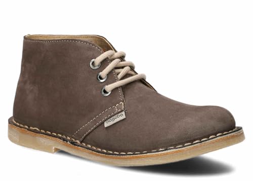 nagaba - Stiefeletten Damen - Boots Damen - Schnürschuhe für Frauen, Trachtenschuhe, Flache Schuhe, Herbst, Frühling - Lederschuhe mit Leder-Einlegesohle - Olive - 40 von nagaba