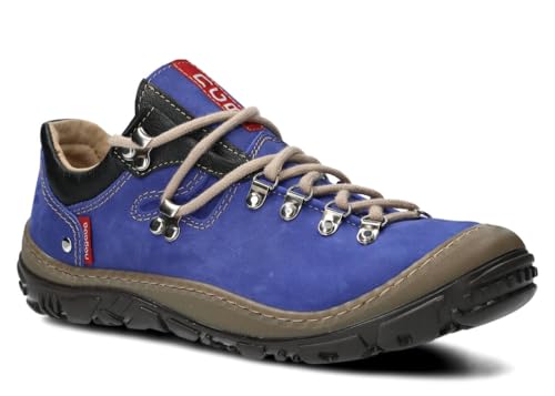 nagaba - Wanderschuhe Damen - Lederschuhe Trekkingschuhe Damen - Outdoor Halbschuhe Frauen Echtleder, Schnürschuhe - Damenschuhe, Halbschuhe, Freizeitschuhe - Modell 112Blau - 39 nagaba - Wanderschuhe Damen - Lederschuhe Trekkingschuhe Damen - Outdoor Halbschuhe Frauen Echtleder, Schnürschuhe - Damenschuhe, Halbschuhe, Freizeitschuhe - Modell 112Blau - 39 von nagaba