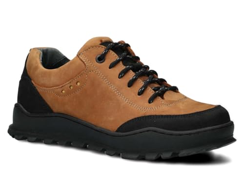 nagaba - Wanderschuhe Damen - Trekkingschuhe Damen Halbschuhe Lederfutter Outdoor Halbschuhe Frauen Echtleder, Schnürschuhe - Lederschuhe mit Dicker Rutschfester Sohle - Modell 0521 - Braun - 39 nagaba - Wanderschuhe Damen - Trekkingschuhe Damen Halbschuhe Lederfutter Outdoor Halbschuhe Frauen Echtleder, Schnürschuhe - Lederschuhe mit Dicker Rutschfester Sohle - Modell 0521 - Braun - 39 von nagaba