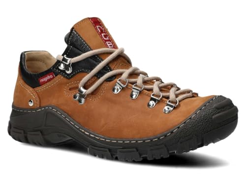 nagaba - Wanderschuhe Herren - Lederschuhe Trekkingschuhe Herren - Outdoor Halbschuhe Männer Echtleder, mit Schnursenkel - Herrenschuhe, Halbschuhe, Freizeitschuhe - Modell 112Braun - 41 nagaba - Wanderschuhe Herren - Lederschuhe Trekkingschuhe Herren - Outdoor Halbschuhe Männer Echtleder, mit Schnursenkel - Herrenschuhe, Halbschuhe, Freizeitschuhe - Modell 112Braun - 41 von nagaba