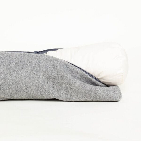 nahtur-design Nackenrolle aus Flauschloden mit Naturfüllung von nahtur-design