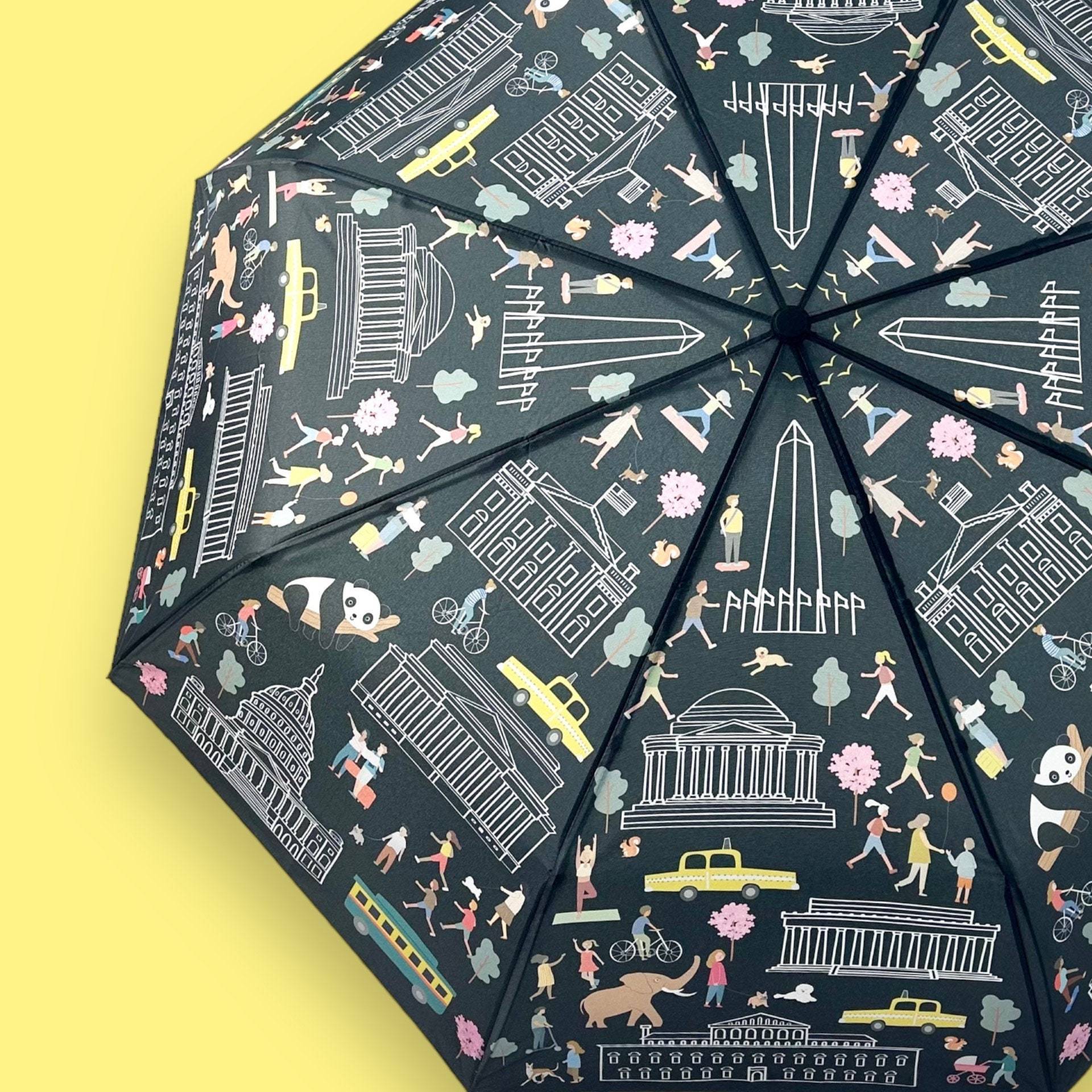 Wir Lieben Washington Dc Regenschirm von nakeddecor