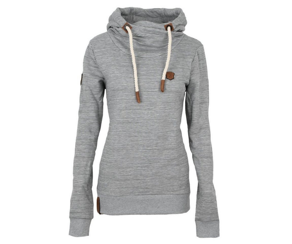 naketano Hoodie Damen Hoodie Grey Stripes von naketano