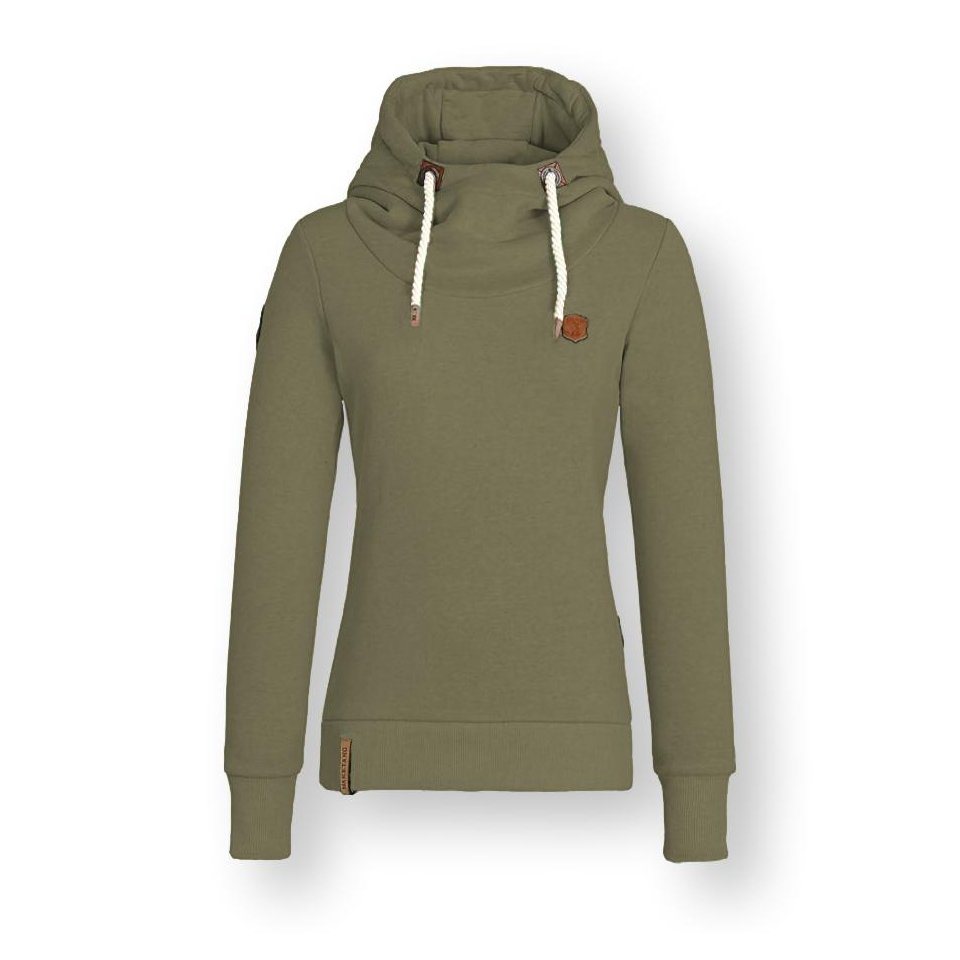 naketano Hoodie Damen Kapuzenpullover oliv von naketano