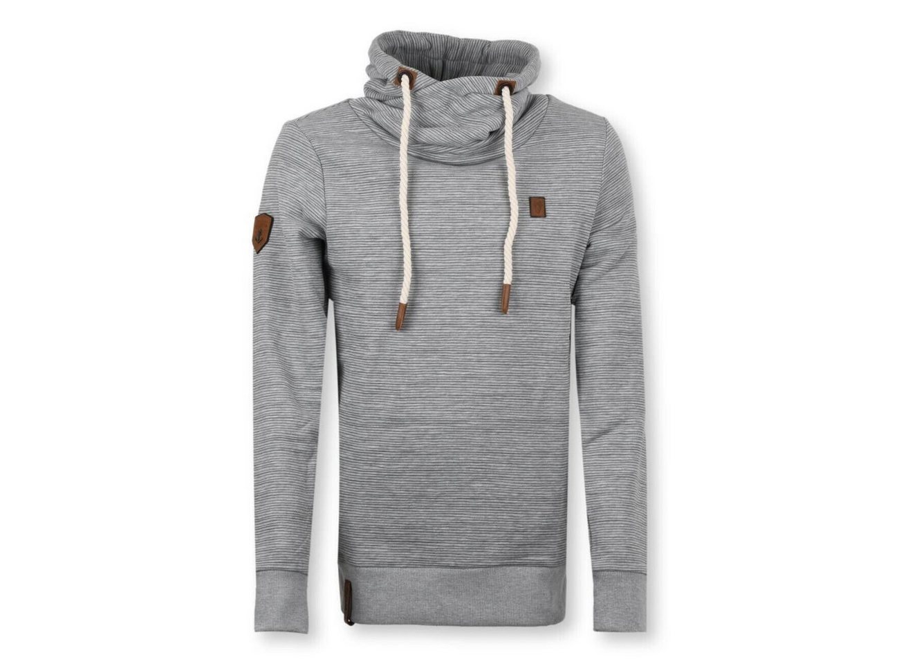 naketano Hoodie Herren Grey Stripes von naketano