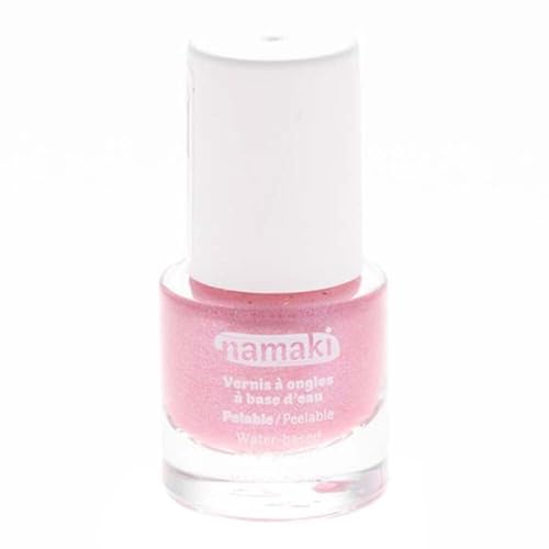 NAMAKI Nagellack für Kinder, Nr.21 Pink Glitter, 7,5ml von namaki