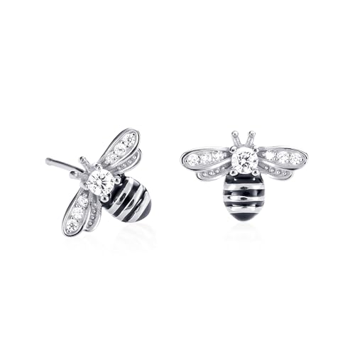 namana Silber Hummel Ohrstecker fur Frauen, Auffällige 925 Sterling Silber Bienen Ohrringe für Damen und Teenager, Mädchen, Bienen Geschenke für Frauen, Silber 925 Bienen Schmuck fur Damen namana Silber Hummel Ohrstecker fur Frauen, Auffällige 925 Sterling Silber Bienen Ohrringe für Damen und Teenager, Mädchen, Bienen Geschenke für Frauen, Silber 925 Bienen Schmuck fur Damen von namana