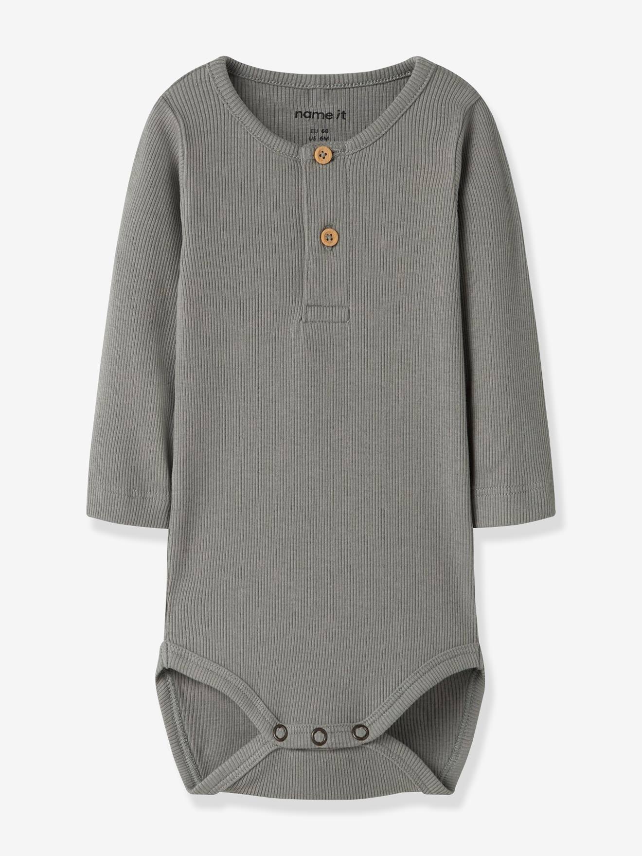 Body mit langen Ärmeln NBFKAB Jungen Baby NAME IT von name it