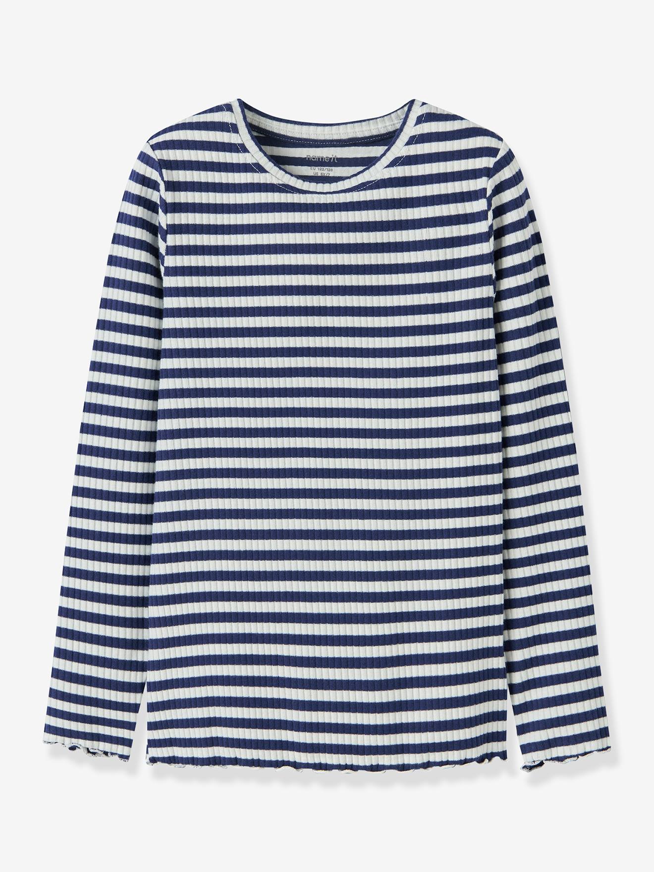 Glitzer-Langarmshirt NKFVEMMA Mädchen NAME IT Slim-Fit von name it