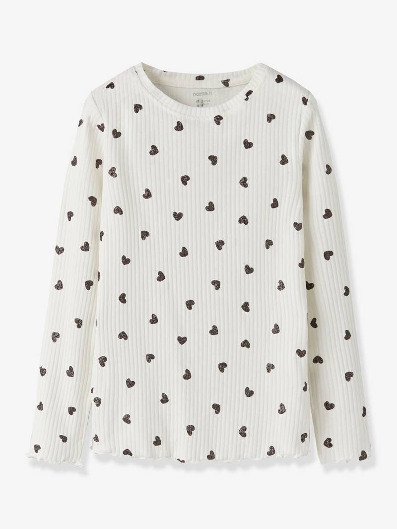 Glitzer-Langarmshirt NKFVEMMA Mädchen NAME IT Slim-Fit von name it