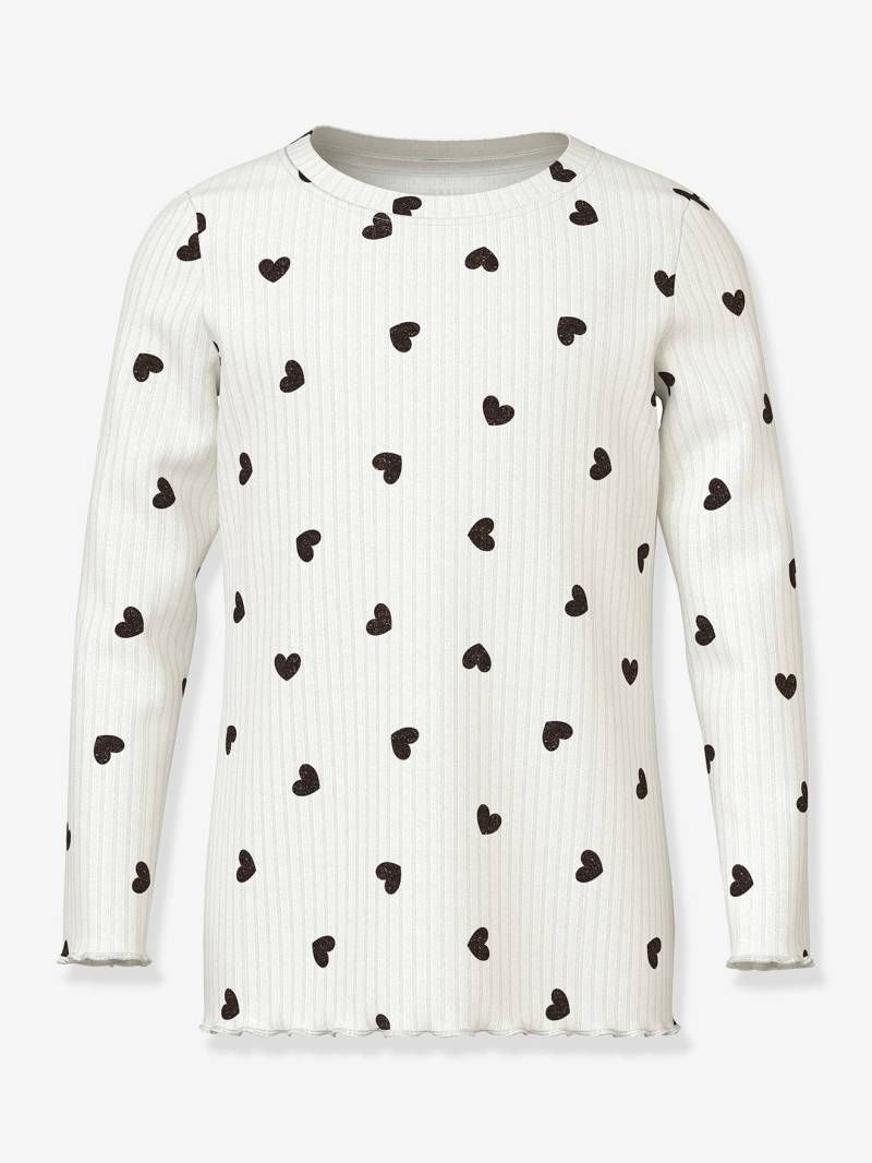 Glitzer-Langarmshirt NMFVEMMA Mädchen NAME IT Slim-Fit von name it