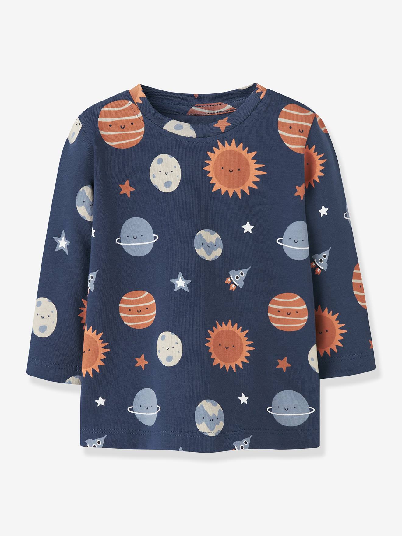 Jungen Baby Langarmshirt mit Druckknöpfen NBMVACION NAME IT von name it