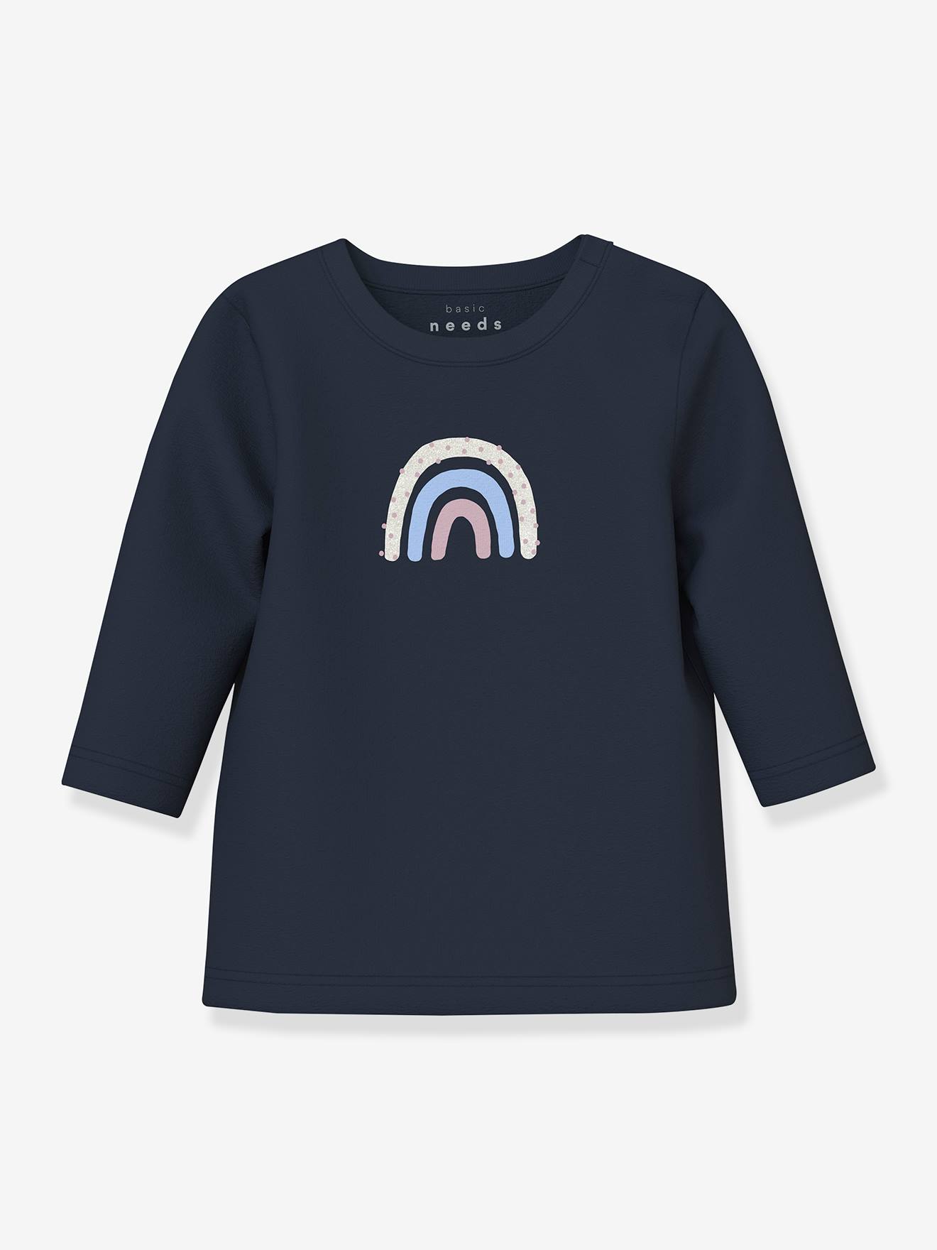 Langarmshirt NBFVUBIE Mädchen Baby NAME IT Boxy-Fit von name it