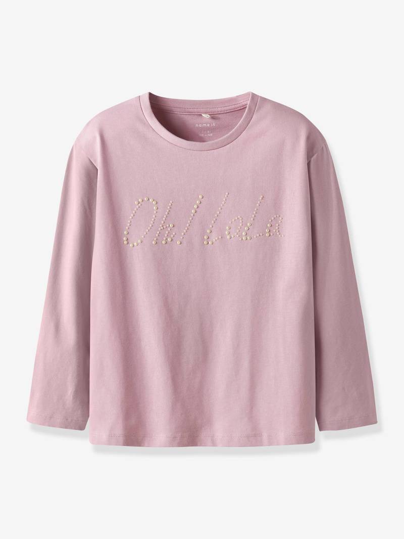 Langarmshirt NKFRIKU Mädchen NAME IT Boxy-Fit lila von name it