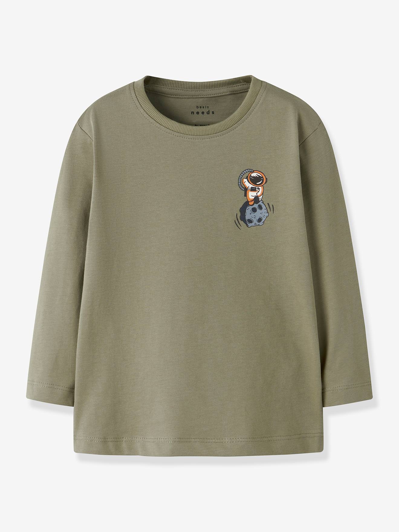 Langarmshirt NMMVICTOR Jungen NAME IT salbei von name it