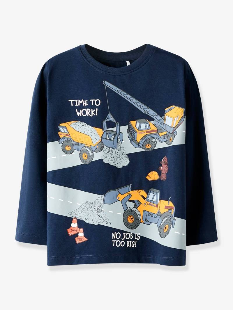 Langarmshirt mit Baustellen-Print NMMOFEK Jungen NAME IT von name it