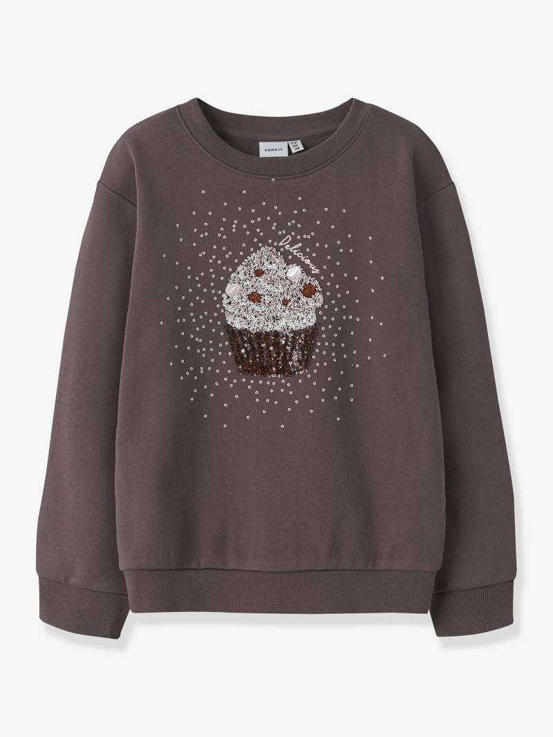 Mädchen Sweatshirt mit Pailletten-Cupcake NKFNUASA NAME IT von name it