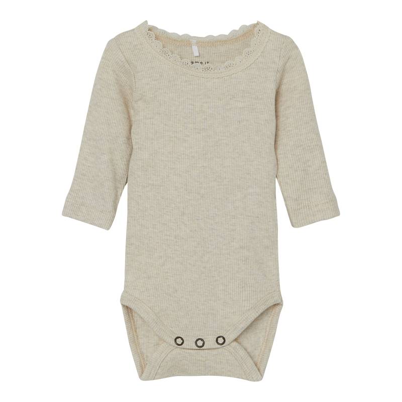 Name It Body langarm Rippqualität Spitze von name it