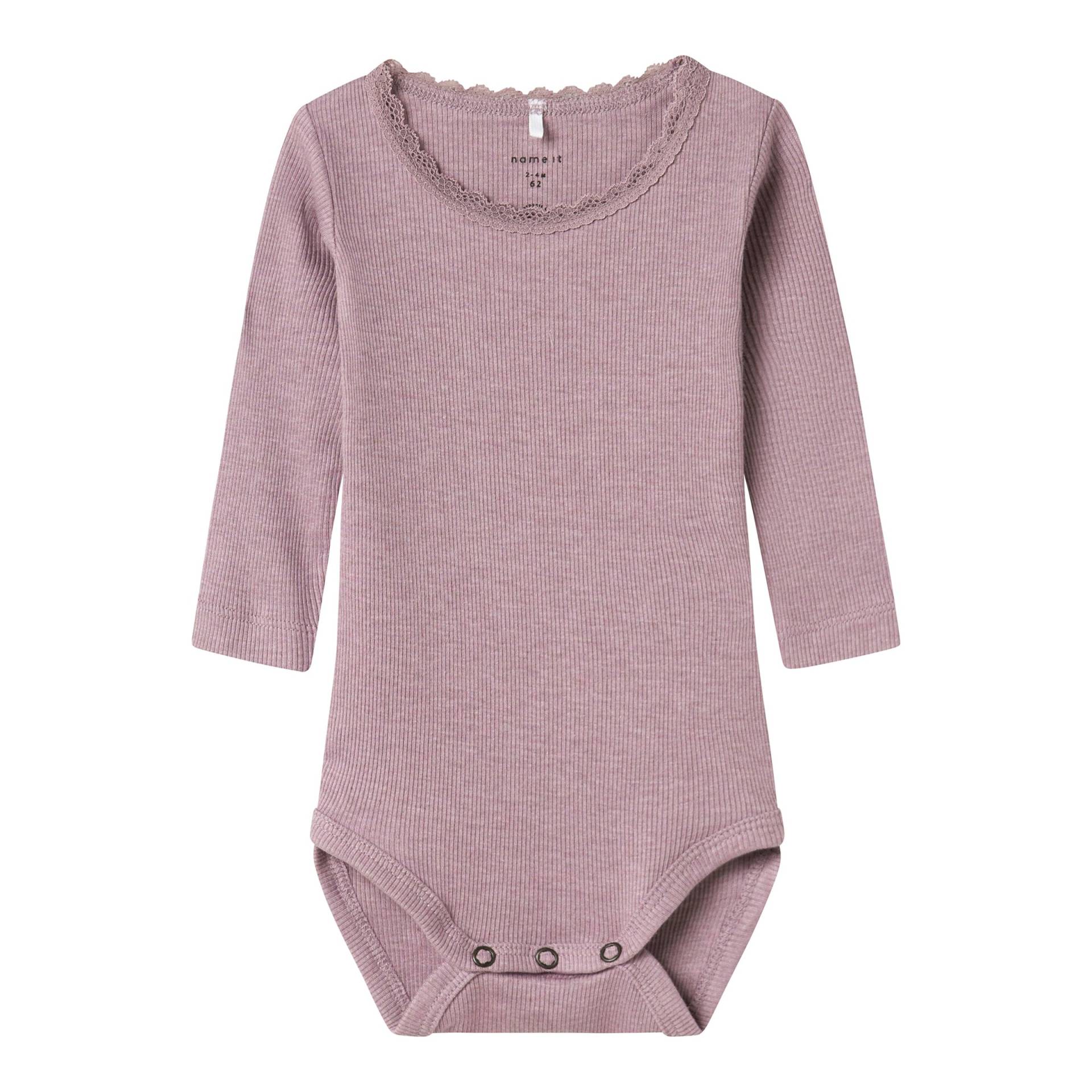 Name It Body langarm Rippqualität Spitze von name it