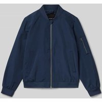 Name It Bomberjacke mit Leistentaschen Modell 'MONSTER' in Marine, Größe 140 von name it