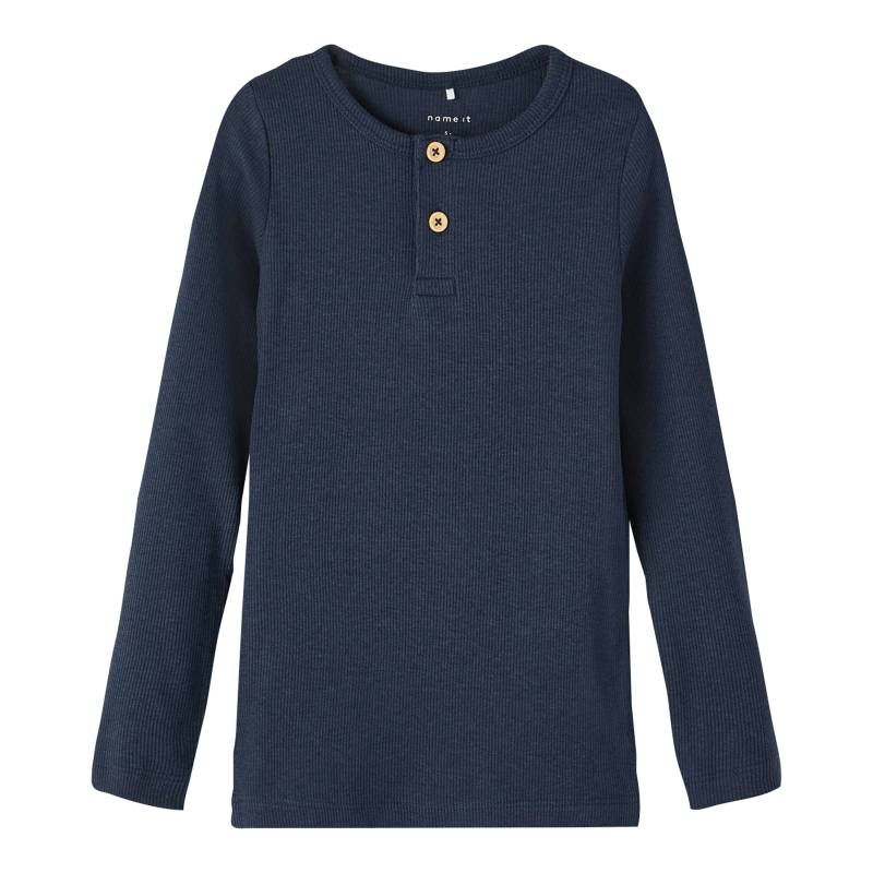 Name It Henley-Shirt langarm Rippqualität von name it