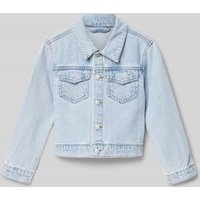 Name It Jeansjacke mit Umlegekragen Modell 'JACK' in Hellblau, Größe 104 von name it