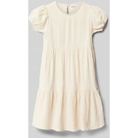 Name It Kleid im Stufen-Look Modell 'JASMIN' in Sand, Größe 110 von name it