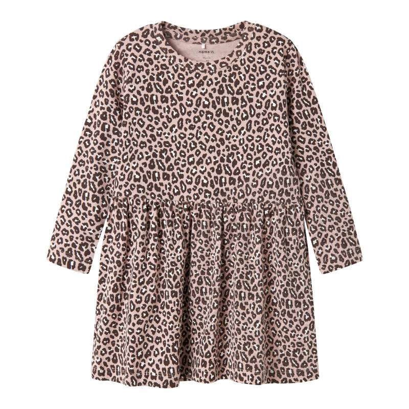 Name It Kleid langarm Leoprint von name it