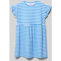 Name It Kleid mit Rundhalsausschnitt Modell 'JOANE' in Hellblau, Größe 122 von name it