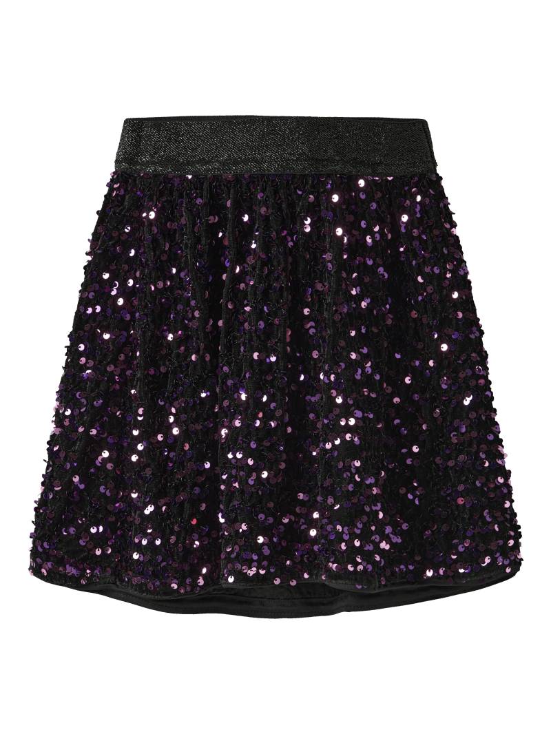 Name It Minirock "NKFRUNICA SKIRT" mit glitzernden Pailletten von name it
