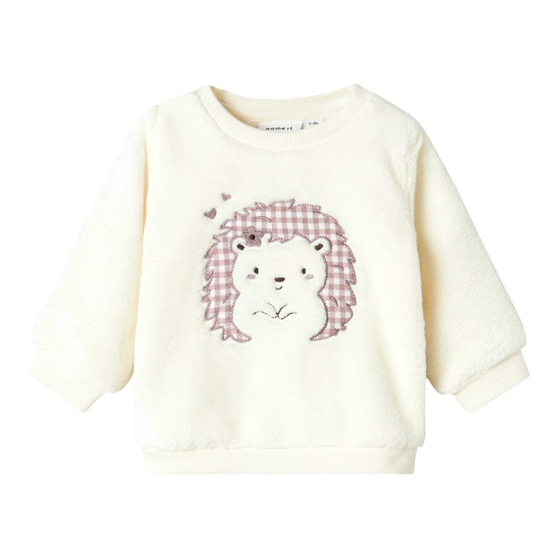 Name It Plüsch-Sweatshirt Igel von name it