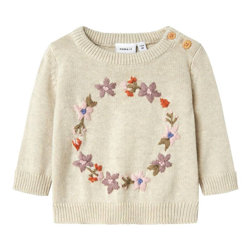 Name It Pullover Blumenstickerei von name it