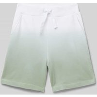 Name It Regular Fit Sweatshorts mit Eingrifftaschen Modell 'HAKKI' in Hellgrau, Größe 110 von name it
