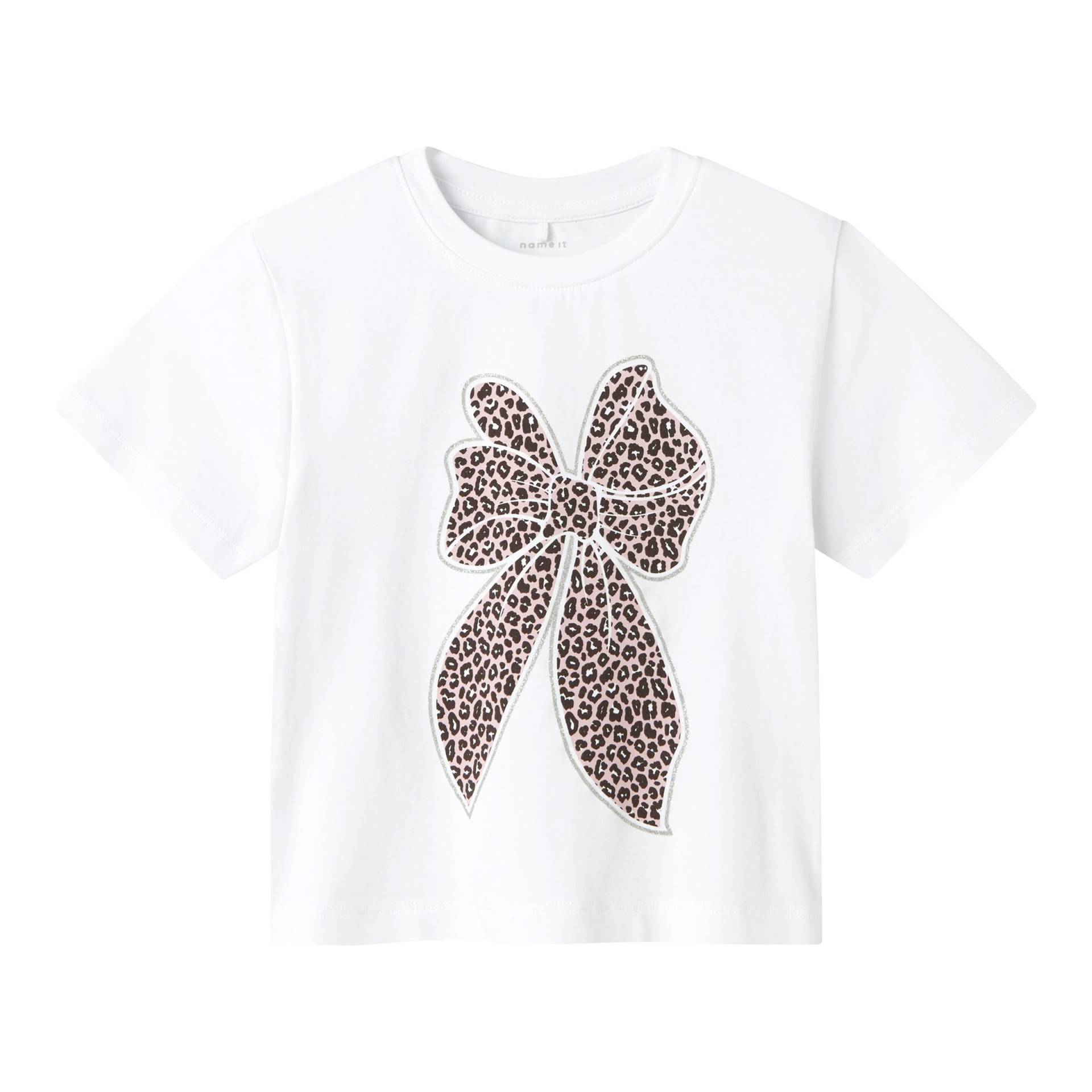 Name It Shirt kurzarm Schleife von name it
