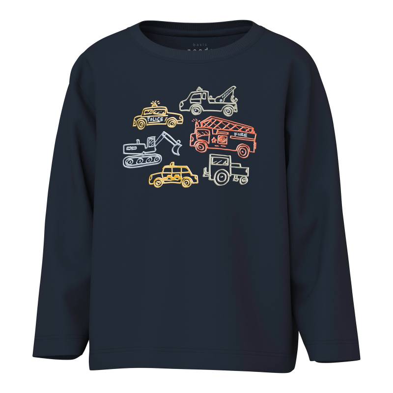 Name It Shirt langarm Fahrzeuge von name it