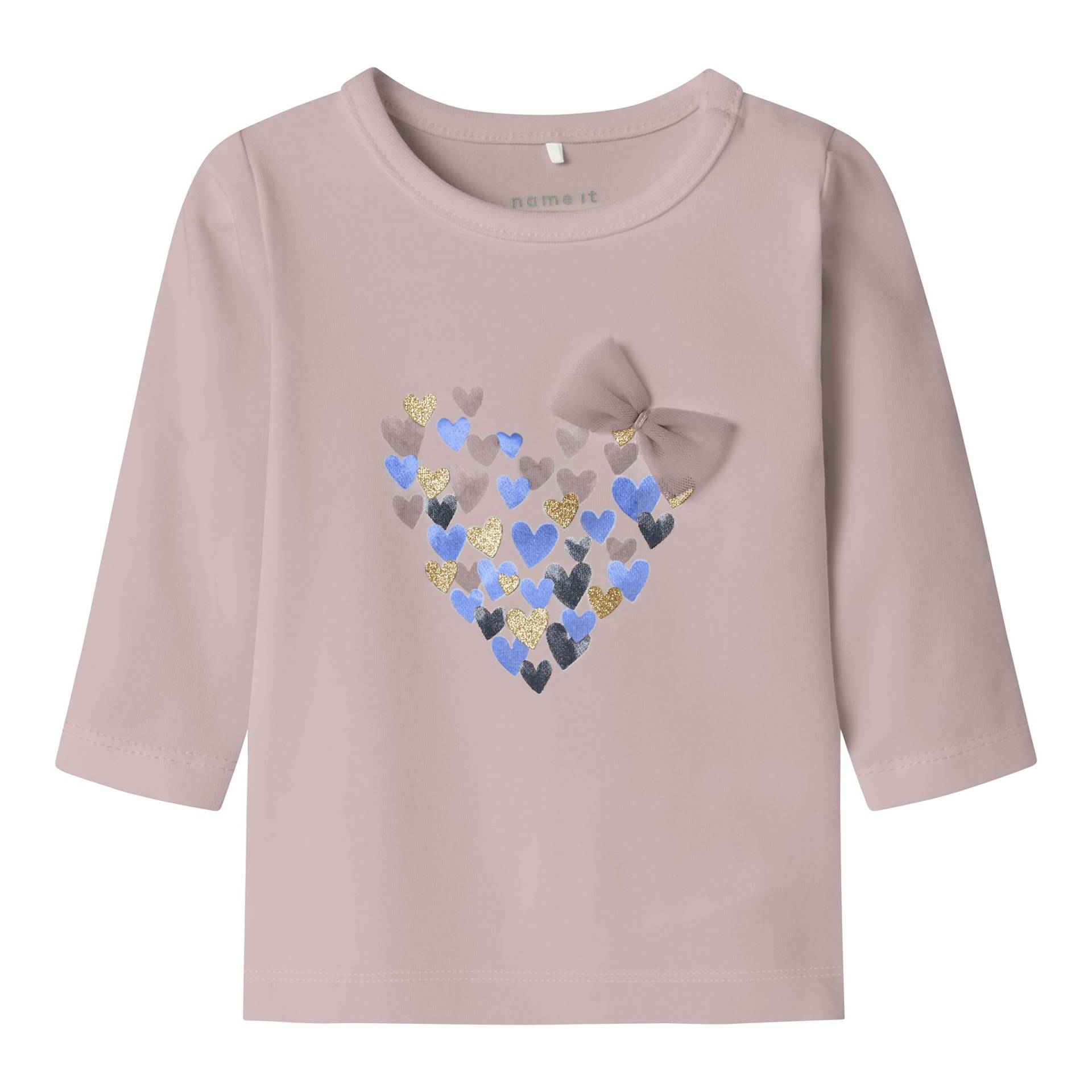 Name It Shirt langarm Herz von name it