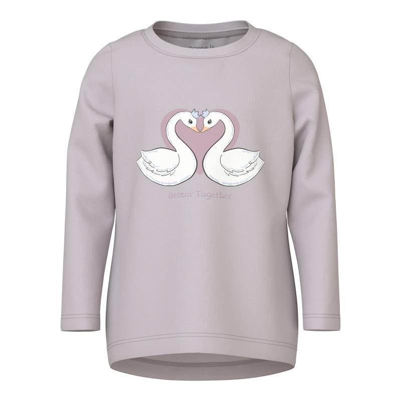Name It Shirt langarm Schwäne von name it