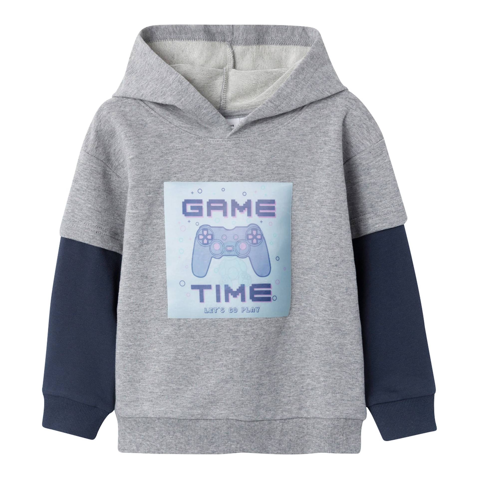 Name It Sweatshirt 2in1 mit Kapuze Game Time von name it
