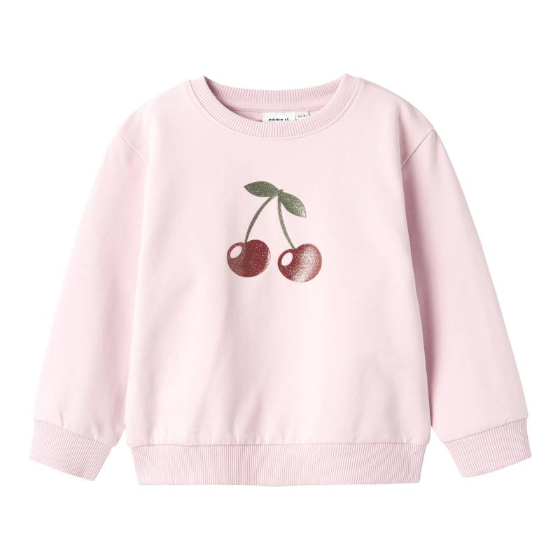 Name It Sweatshirt Glitzer-Kirsche von name it