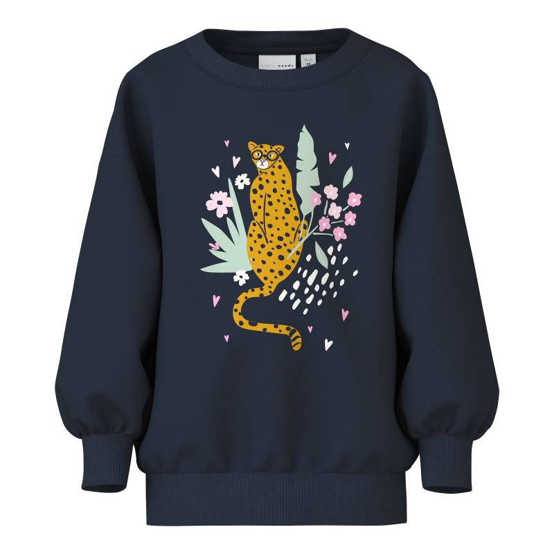 Name It Sweatshirt Leopard Blumen von name it
