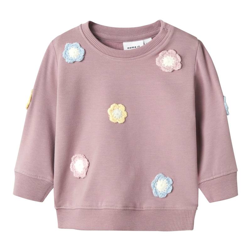 Name It Sweatshirt langarm Blumenstickerei von name it