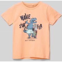 Name It T-Shirt mit Motiv-Print in Apricot, Größe 92 Name It T-Shirt mit Motiv-Print in Apricot, Größe 92 von name it