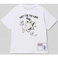 Name It T-Shirt mit Motiv-Print in Weiss, Größe 92 von name it